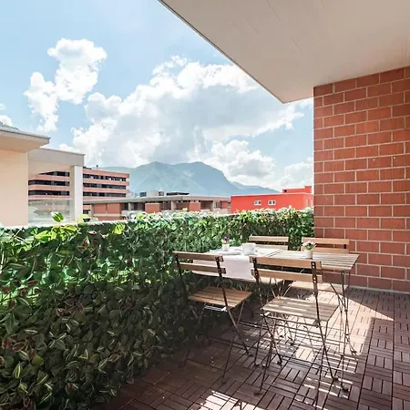 Penthouse With Terrace & Parking * Лугано